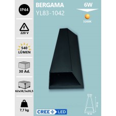 6W DIŞ MEKAN APLİK GÜNIŞIĞI- BERGAMA